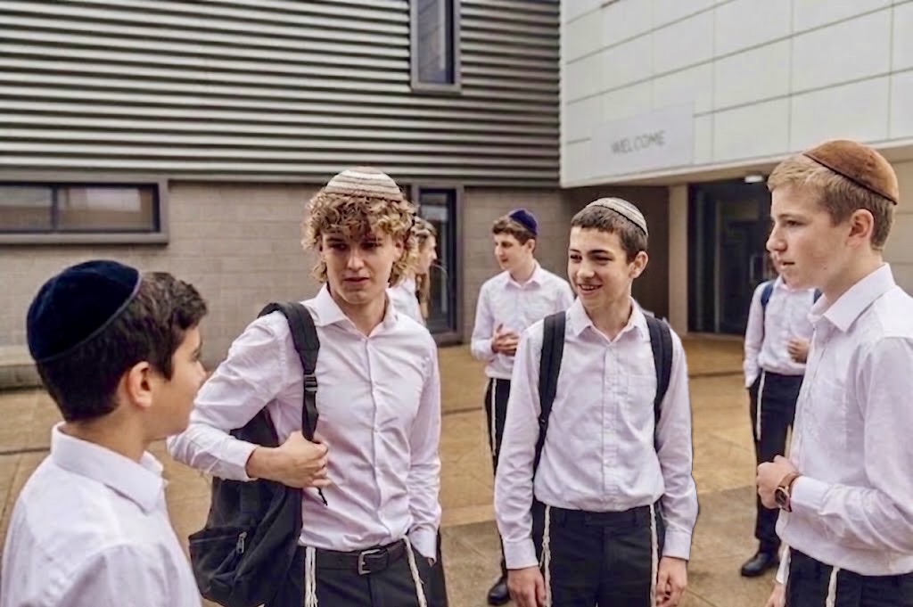 Steadfast Protection team member on a school campus