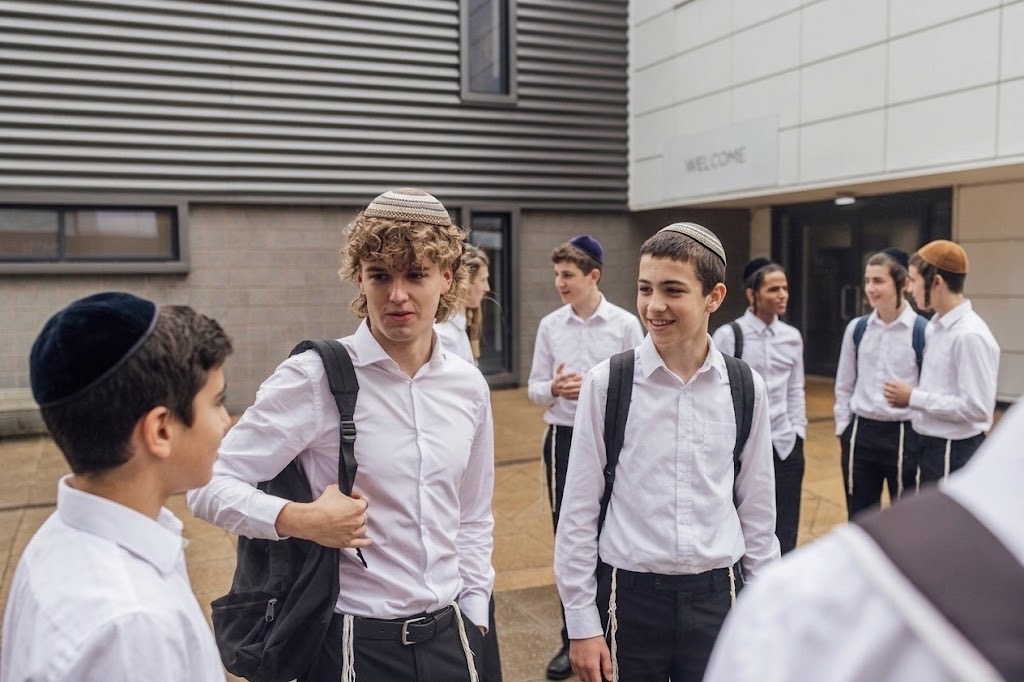 Steadfast Protection team member on a school campus